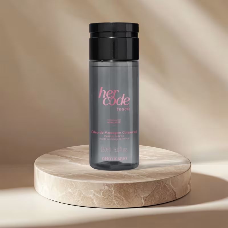 �LEO DE MASSAGEM CORPORAL HER CODE TOUCH 150ML